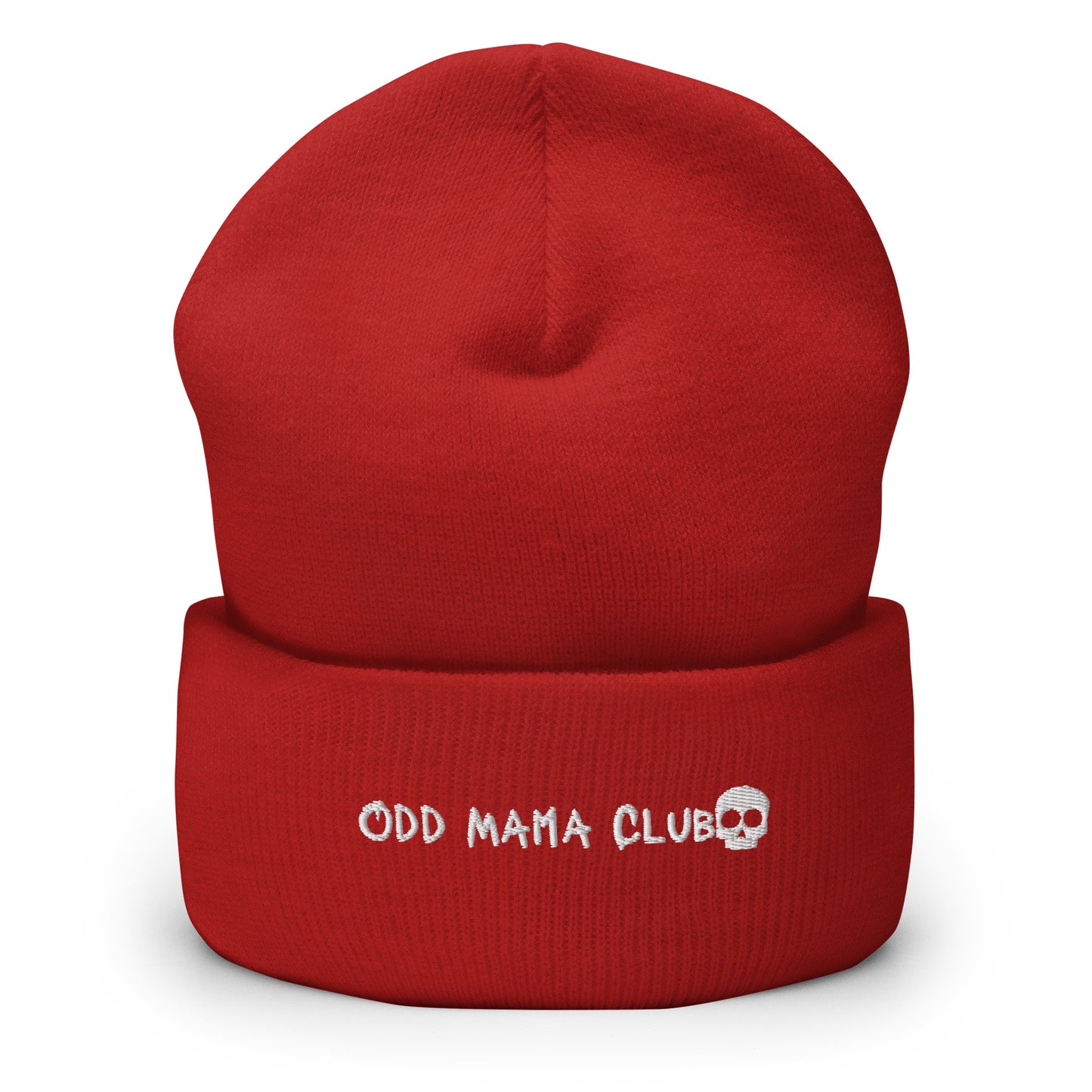 Odd Mama Cuffed Beanie